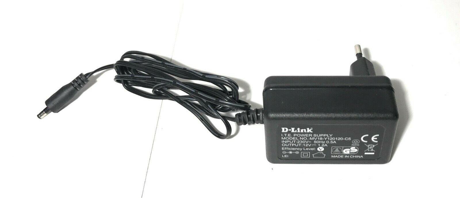 NEW D-LINK MV18-Y120120C5 12V 1.2A ac adapter for D-LINK DSL-2640R WIRLESS ADSL2+ MODEM ROUTER - Click Image to Close
